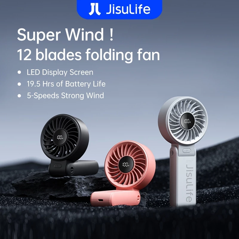 JISULIFE Handheld Fan Life7